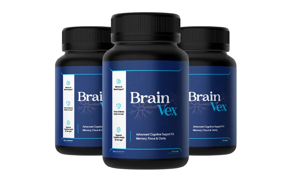BrainVex™ Brain Support Supplement Bottles